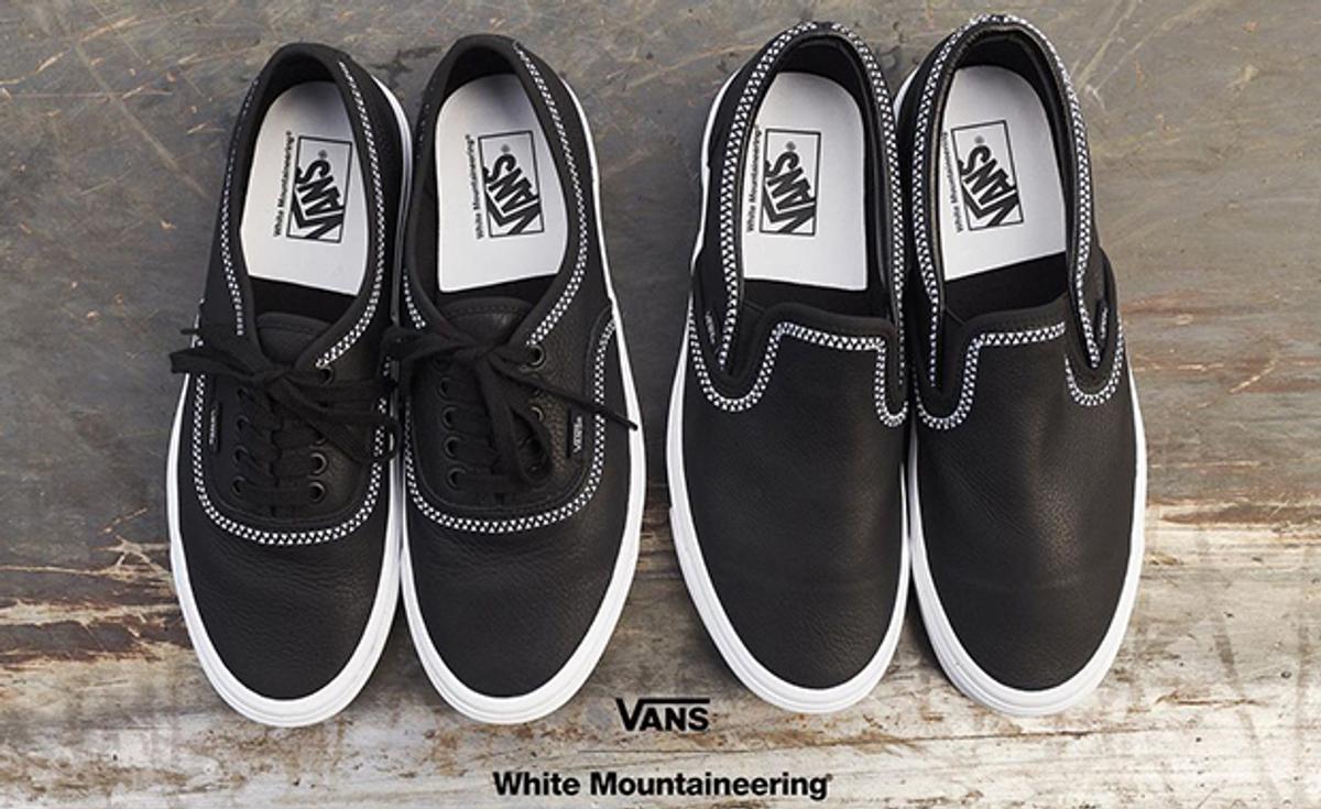 White Mountaineering Teams Up With Vans For A Collaborative Authentic And Slip-On