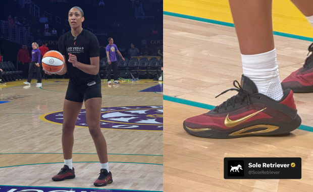 A'ja Wilson's South Carolina Nike A'One PE