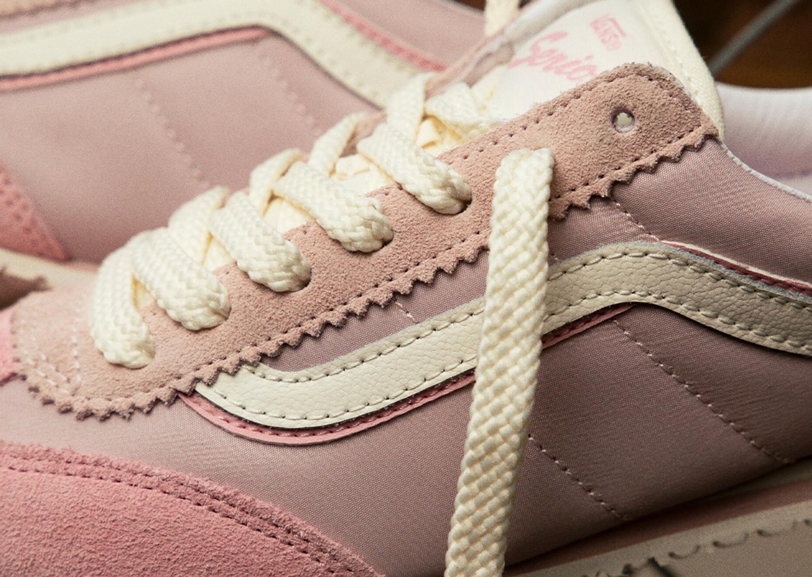 Vans Super Lowpro Sepia Rose Detail