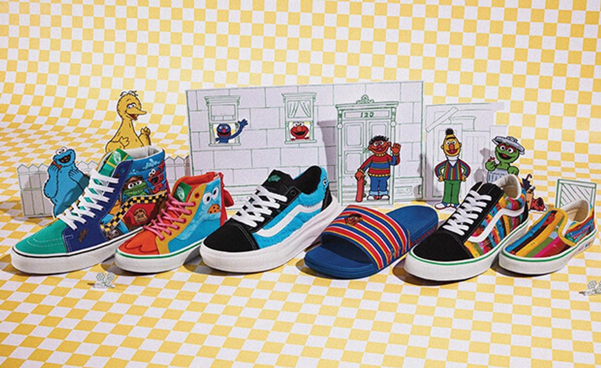 Sesame Street' and Vans Team Up for a Robust Collection