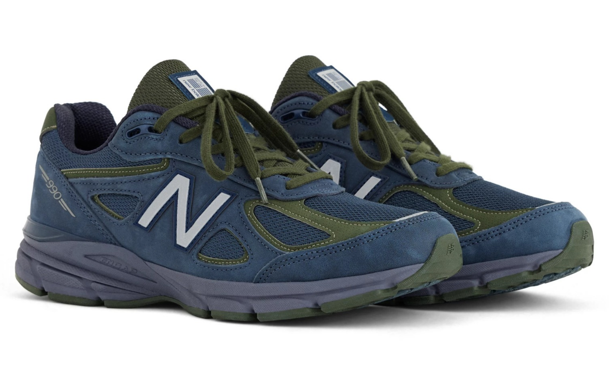 New Balance 990v4 Made in USA NB Navy