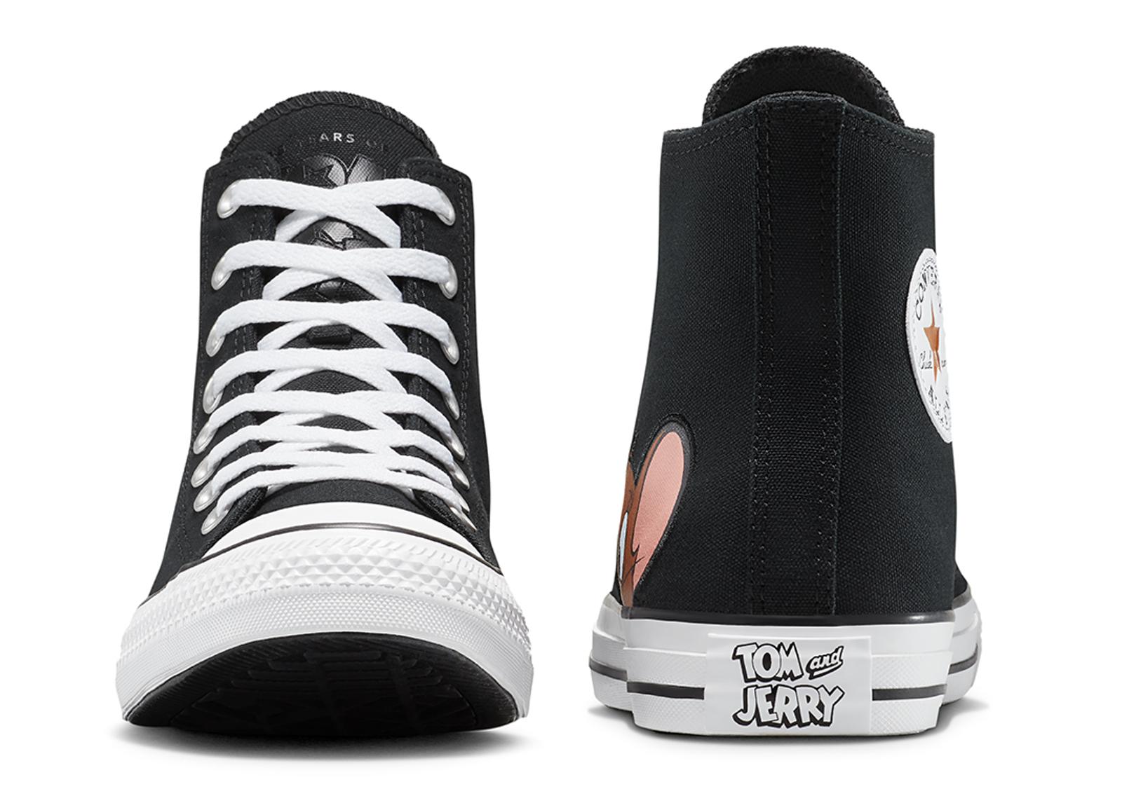 Tom & Jerry x Converse Chuck Taylor Black Toe and Heel