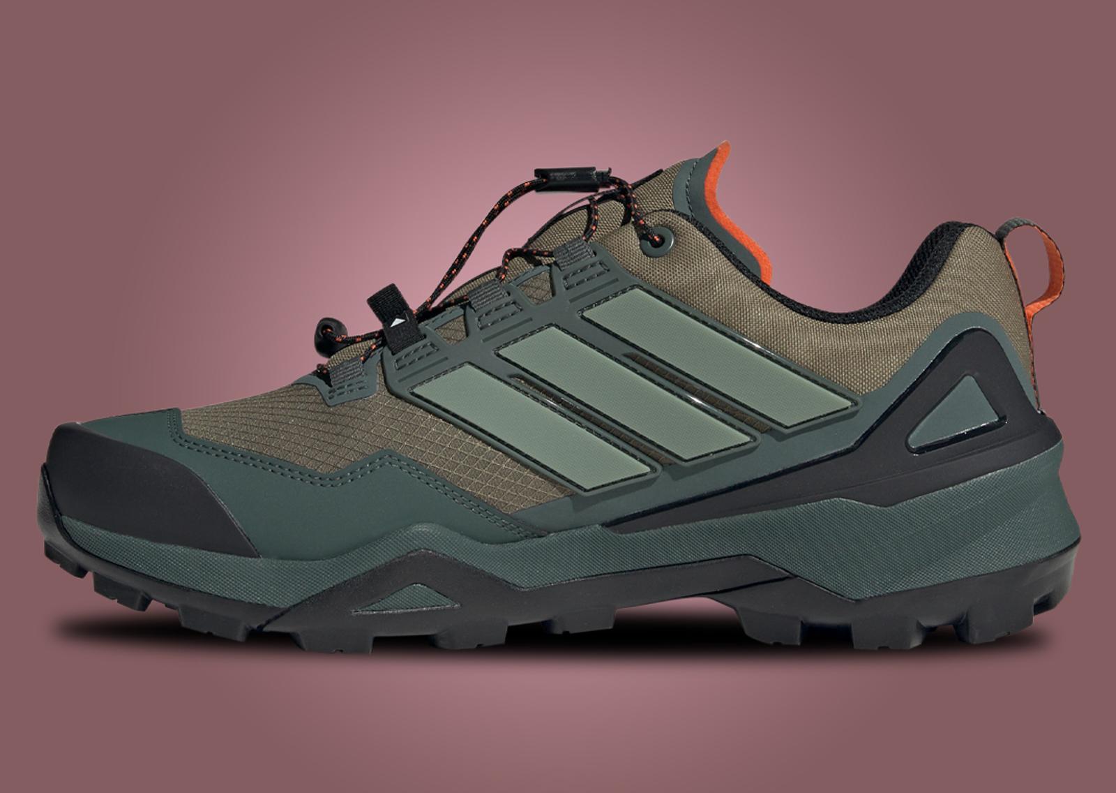 adidas Terrex Skychaser GORE-TEX Olive Strata Medial