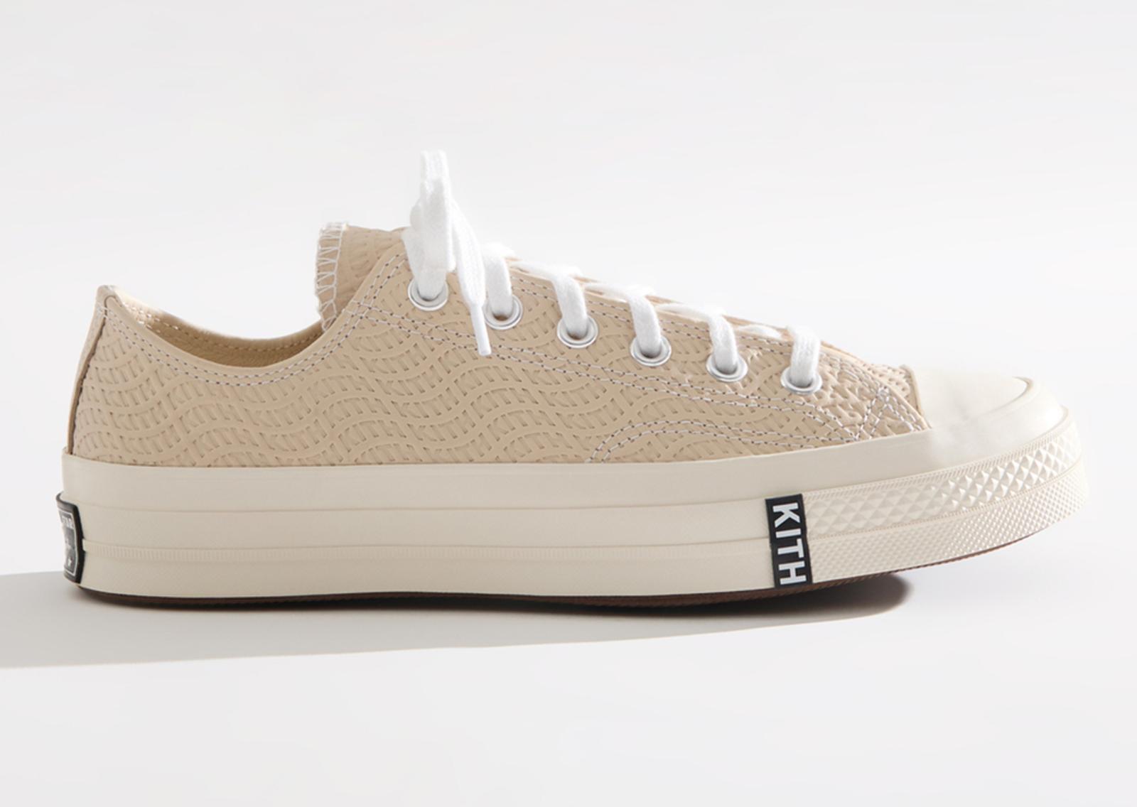 Kith Classics x Converse Chuck Taylor All Star 70 Ox Beige Lateral