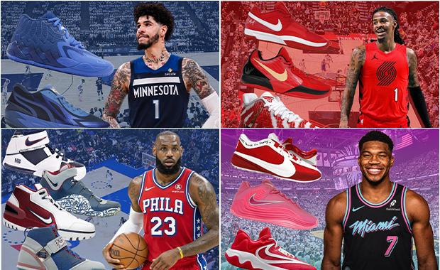 Signature shoes for new team