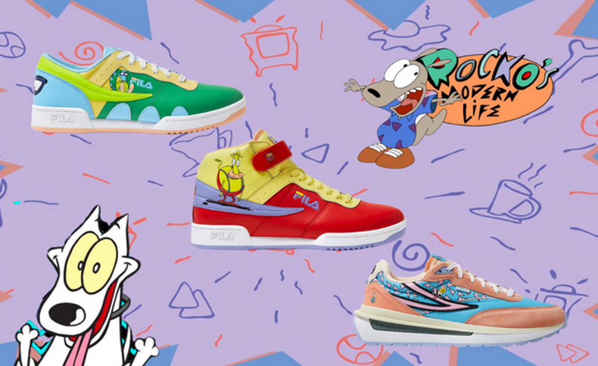 Fila Brings The Classic Cartoon Rocko’s Modern Life To The Real World