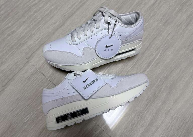 Jacquemus x Nike Air Max 1 '86 OG White (W) Lateral