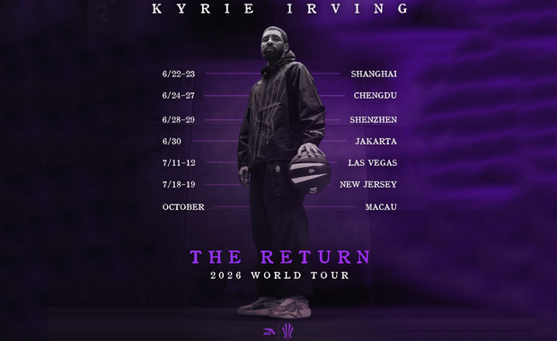 Kyrie Irving ANTA The Return World Tour