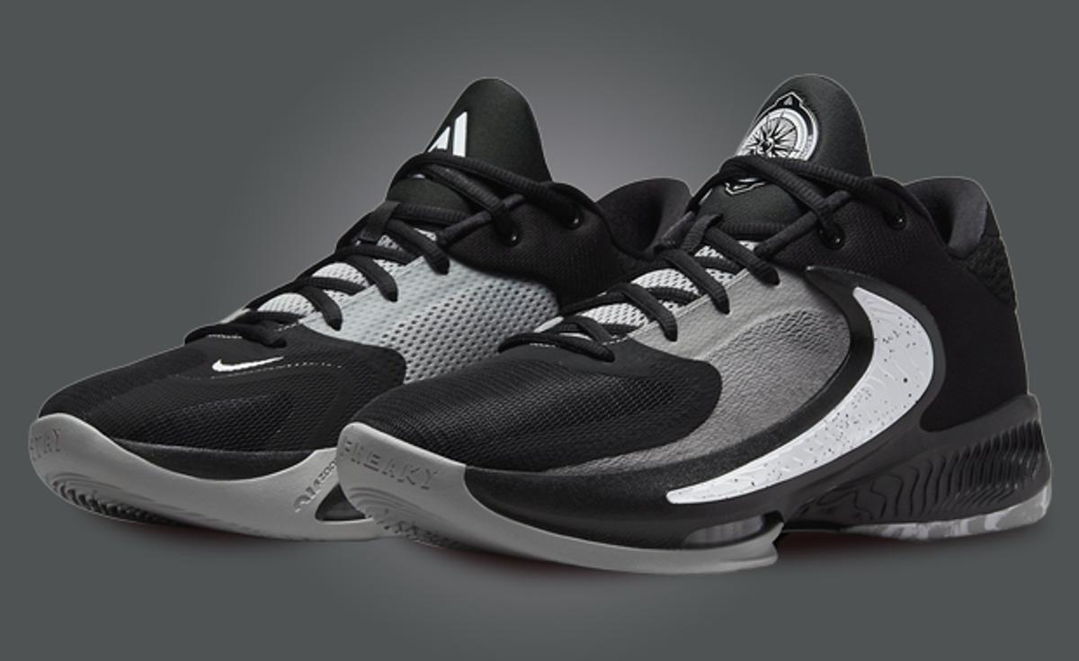 The Nike Zoom Freak 4 Black Light Smoke Grey Makes An Understated Statement