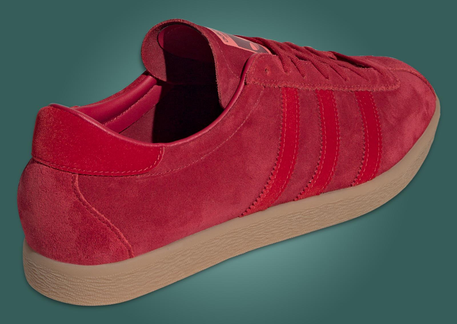 adidas Tobacco Team Victory Red Heel Angle