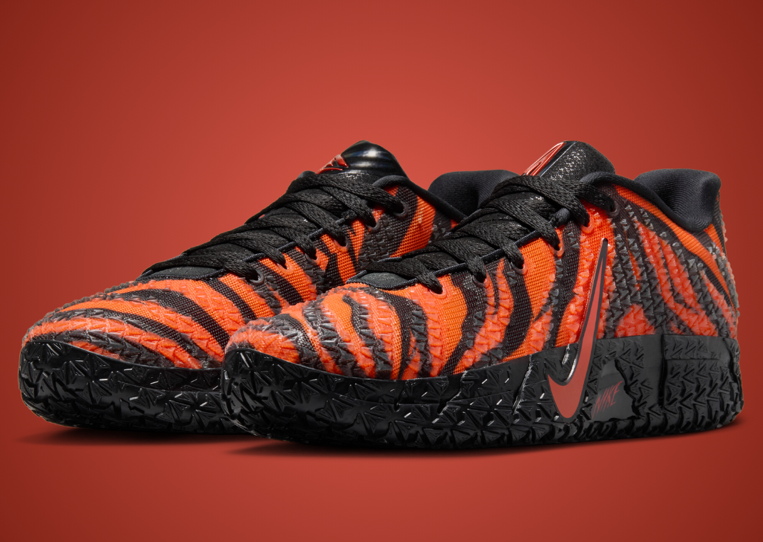 The Nike Ja 3 Goes Beast Mode with the Animal Pack Tiger Colorway