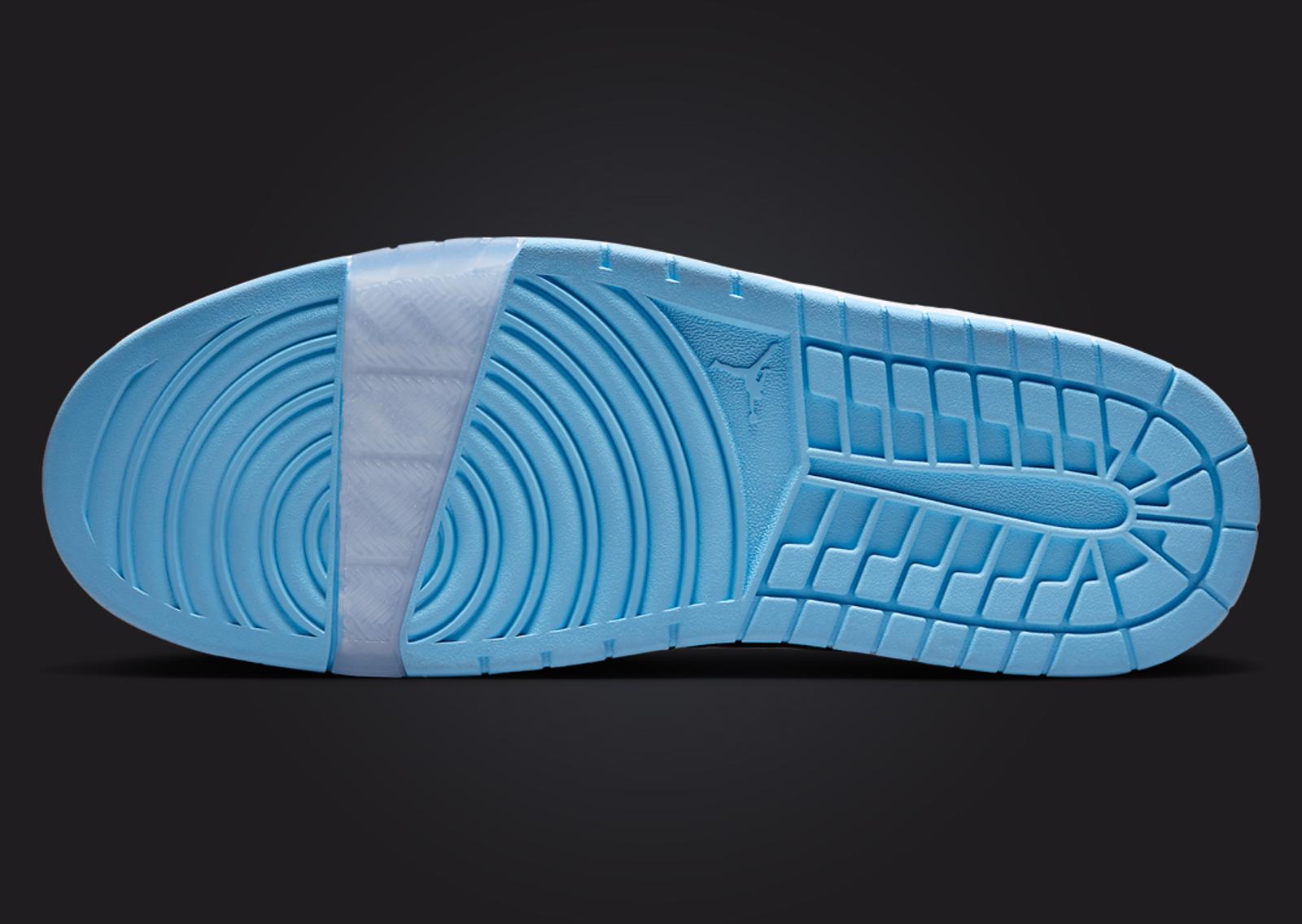 Air Jordan 1 Low Patent UNC Outsole