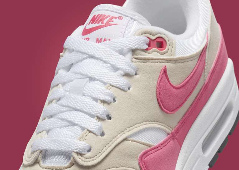 Nike Air Max 1 Aster Pink (W) Tongue Detail
