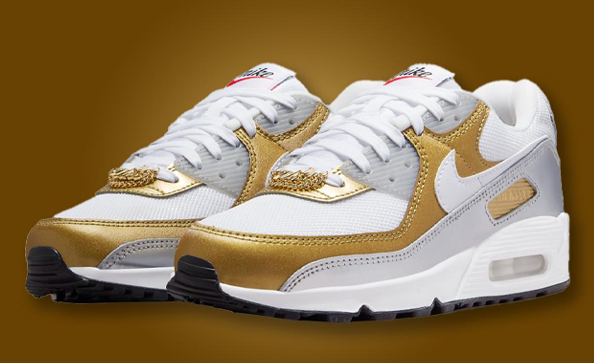 Go For Gold In This Upcoming Nike Air Max 90