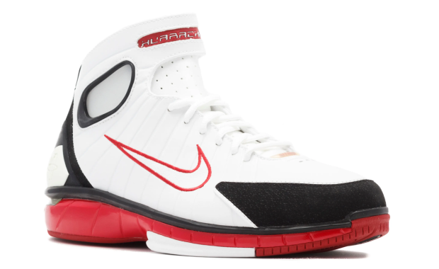 Nike Air Zoom Huarache 2K4 White Varsity Red