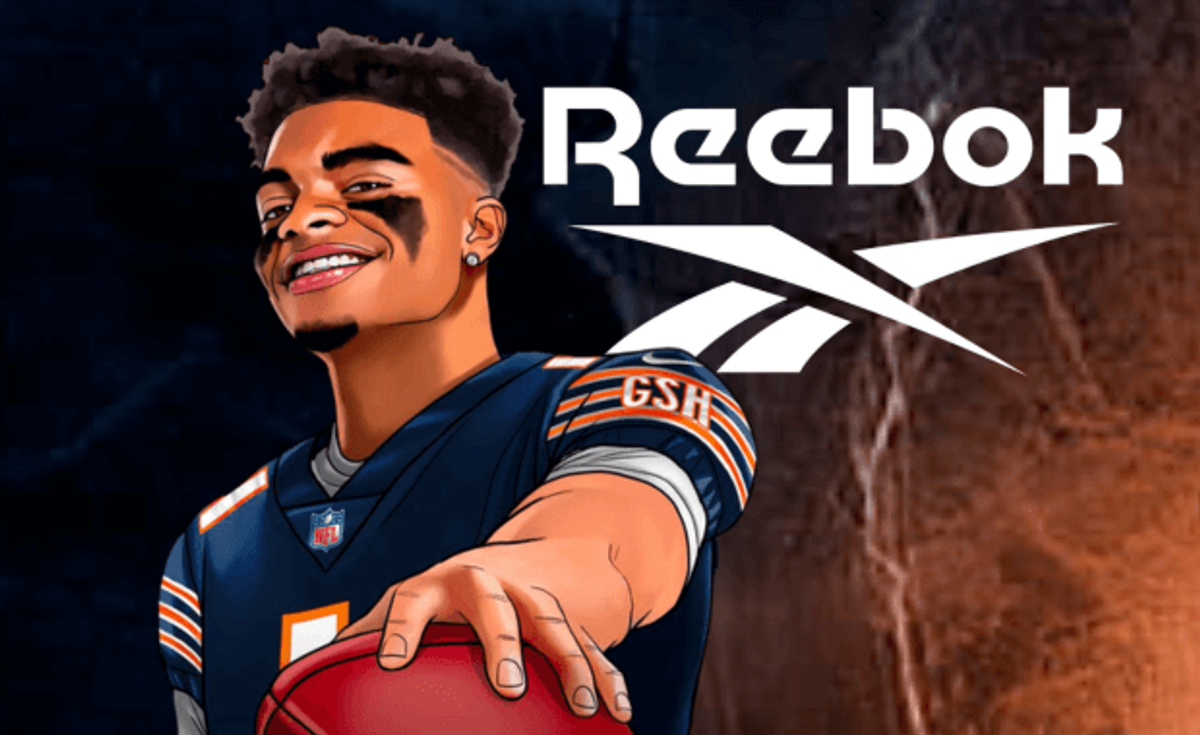 Justin Fields Signs with Reebok