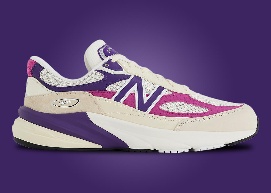 New Balance's 990v6 Made in USA Gets Magenta Pop Accents