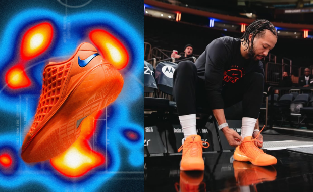 Jalen Brunson x Nike Kobe 3 Protro PE Arancia