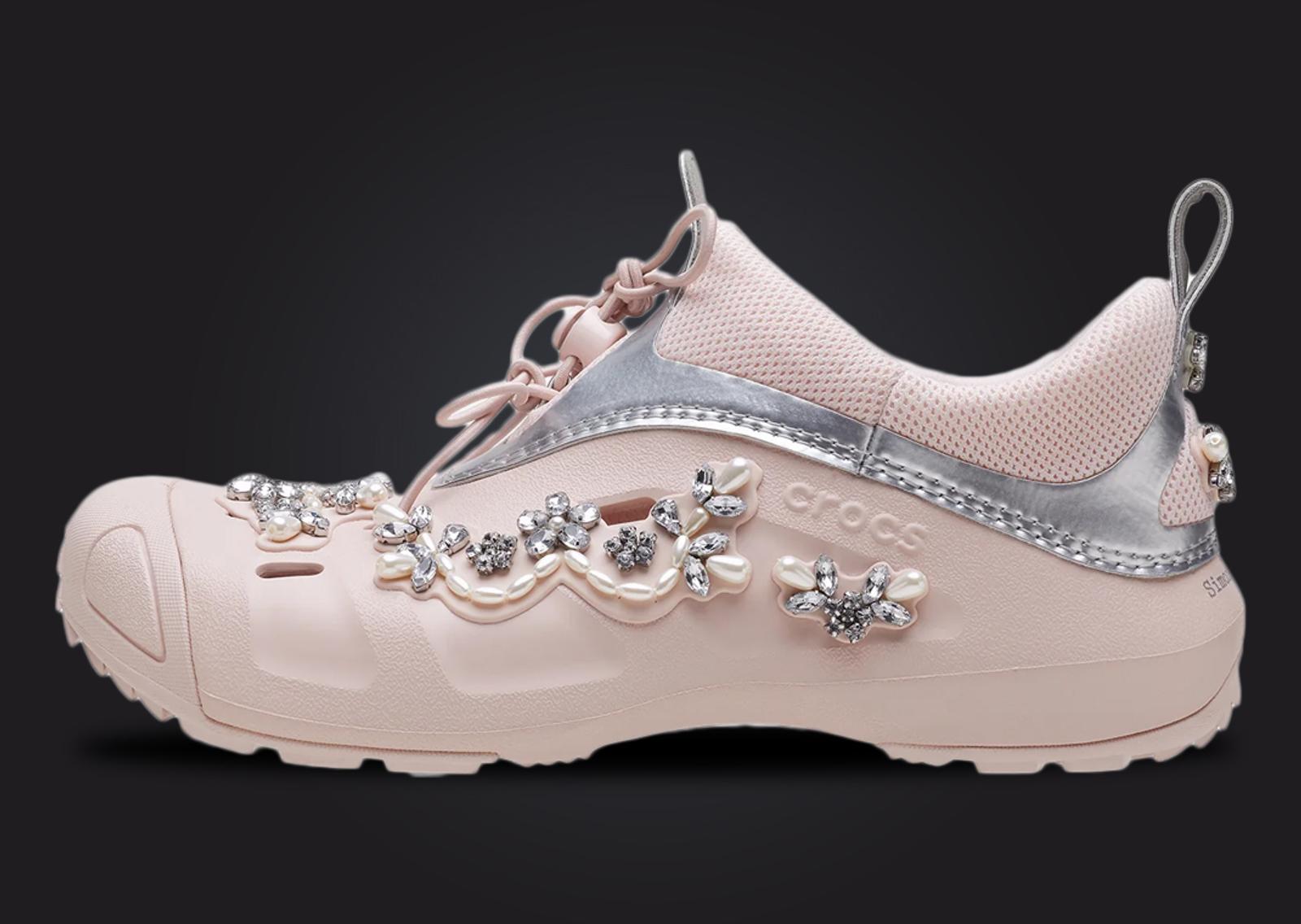 Simone Rocha x Crocs Quick Trail Quartz Medial