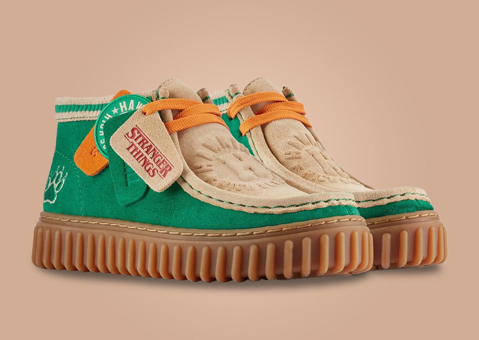 Stranger Things x Clarks Torhill (Kids) Angle