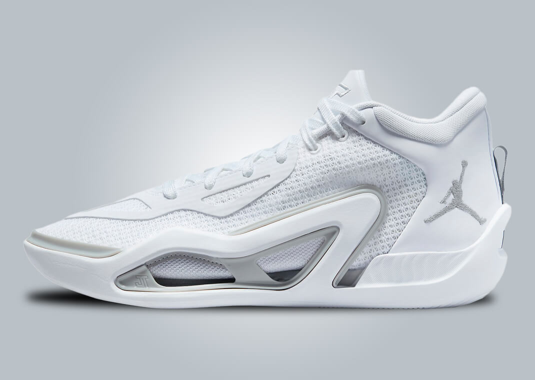 The Jordan Tatum 1 TB White Grey Fog Releases This Fall