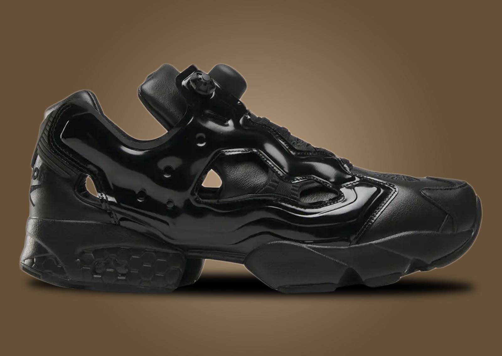 Needles x Reebok Instapump Fury Black Lateral