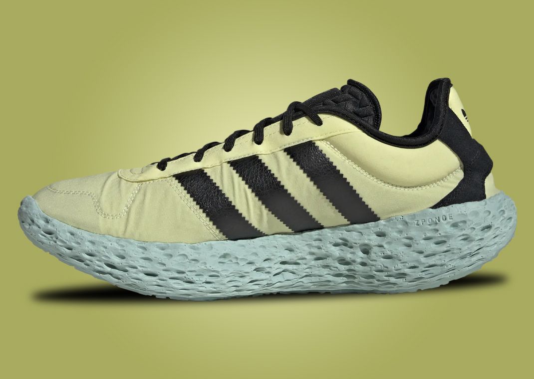 The adidas Zponge Ice Yellow Core Black is Available Now