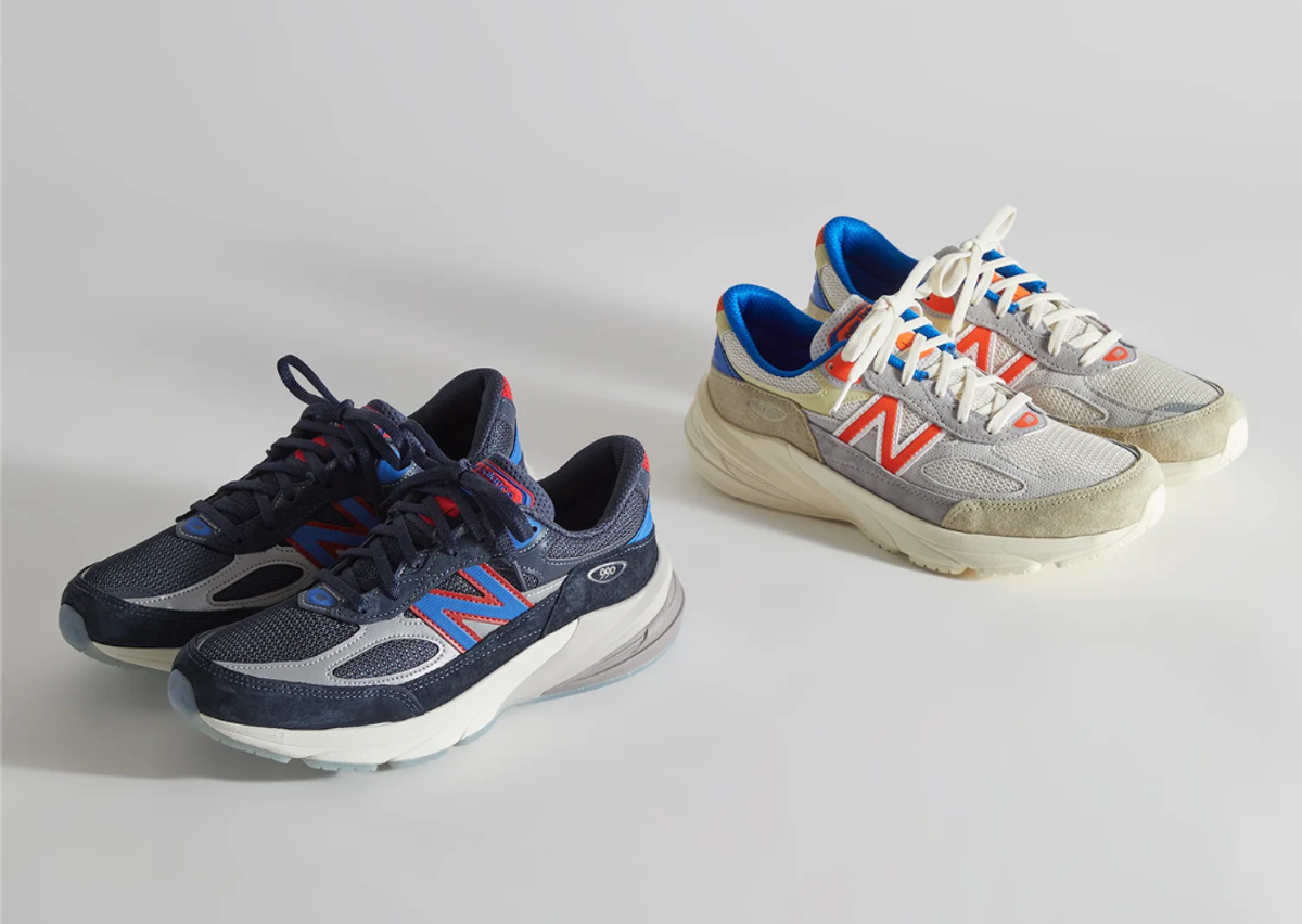 The Kith x New Balance 990v6 Made in USA MSG Pack Releases
