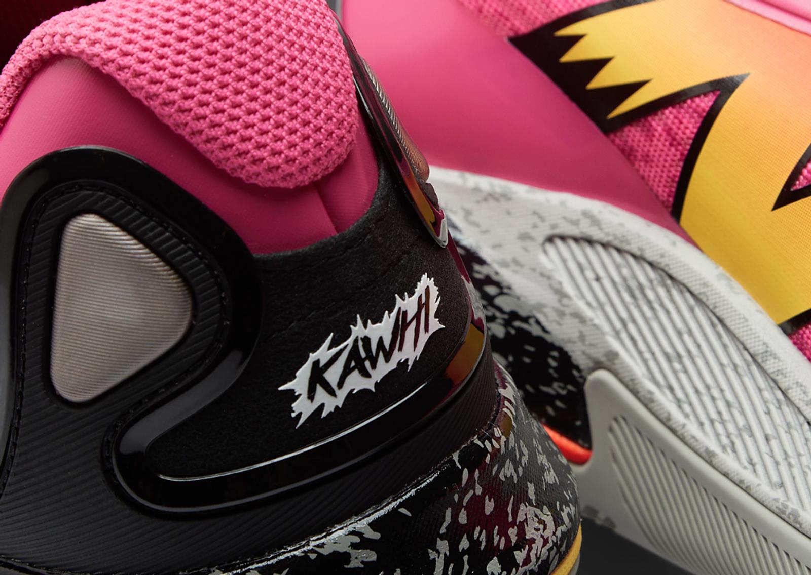 New Balance Kawhi 4 Transcend Reality Logo Detail