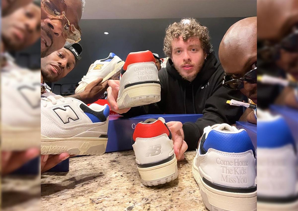 Jack Harlow x New Balance 550 "Come Home The Kids Miss You" Pack