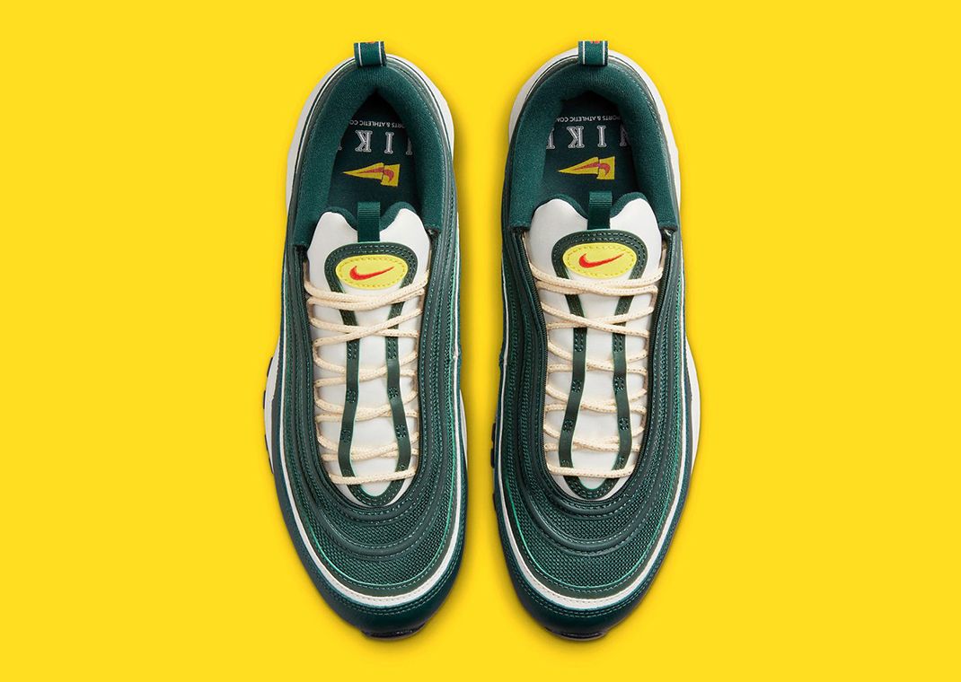 Air max 97 on sale green red yellow