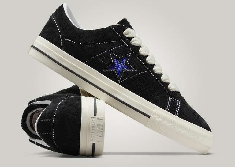 Quartersnacks x Converse One Star Pro Ox Black Heel And Lateral