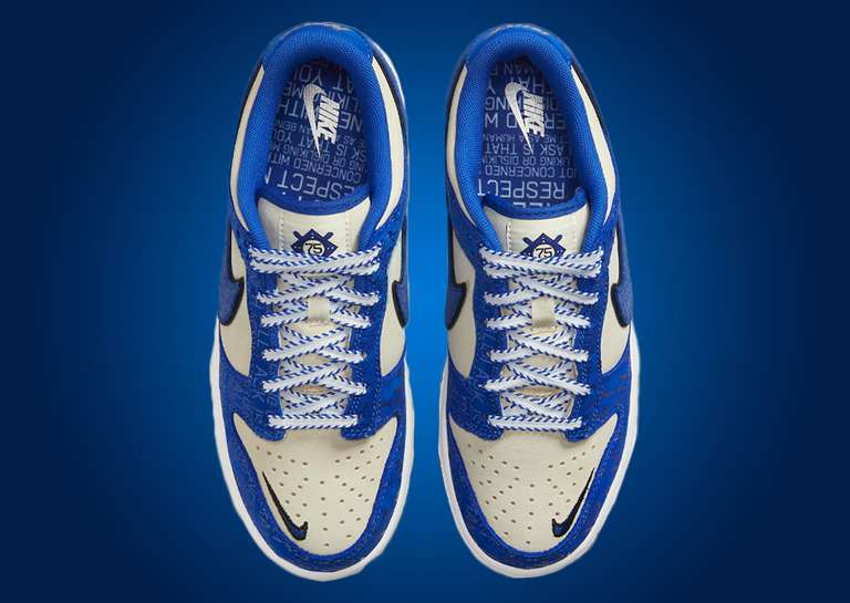 Nike Dunk Low Jackie Robinson Aerial View
