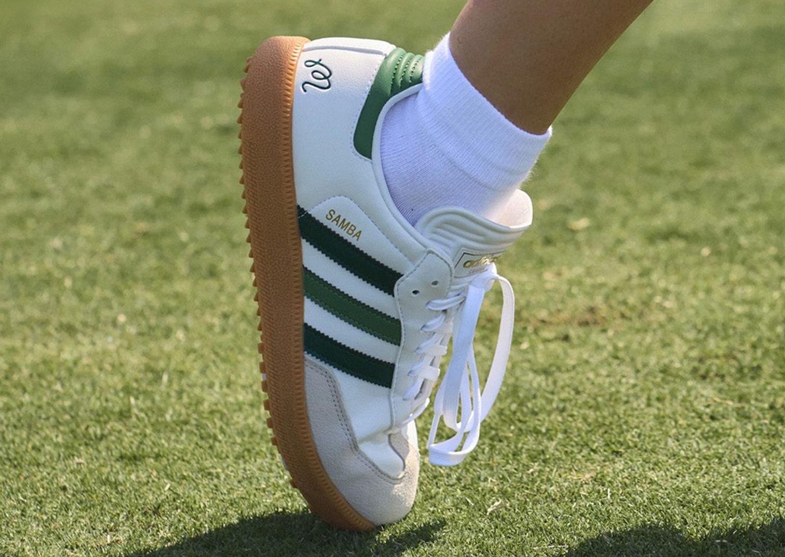 Malbon x adidas Samba Spikeless Golf On-Foot