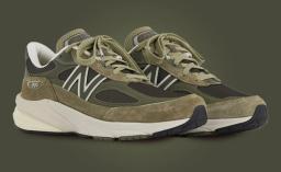 The New Balance 990v6 Made in USA True Camo Releases May 2024