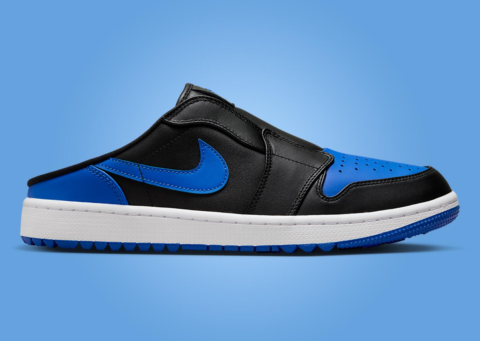 Air Jordan 1 Golf Mule Royal Lateral