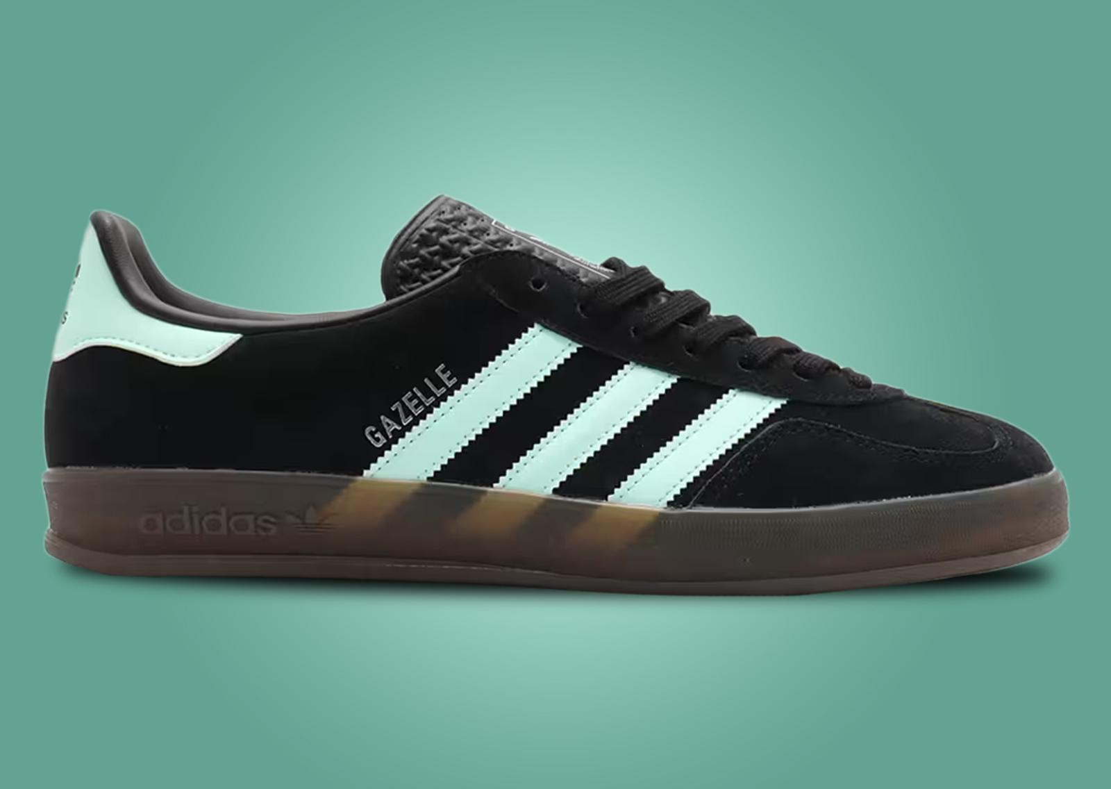 adidas Gazelle Indoor Clear Mint Lateral