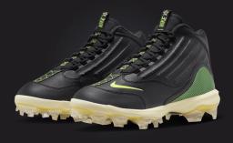 The Nike Griffey 2 MCS Cleat Black Volt Releases July 2024