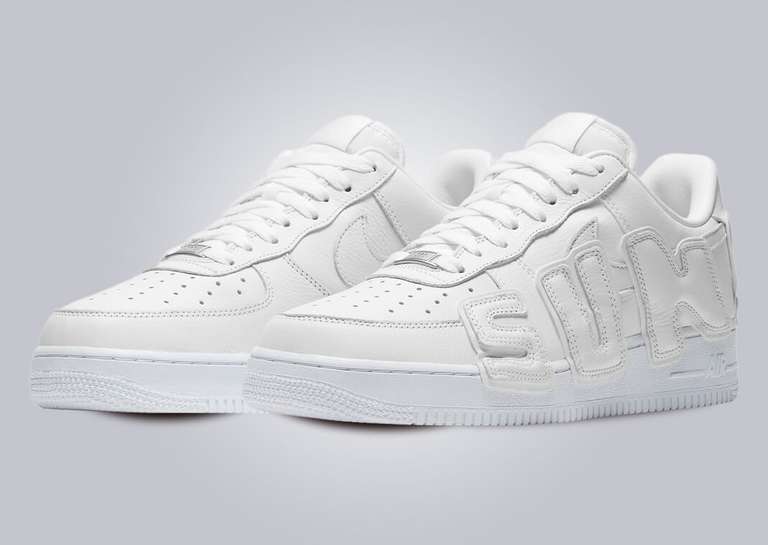 CPFM x Nike Air Force 1 Low White Angle