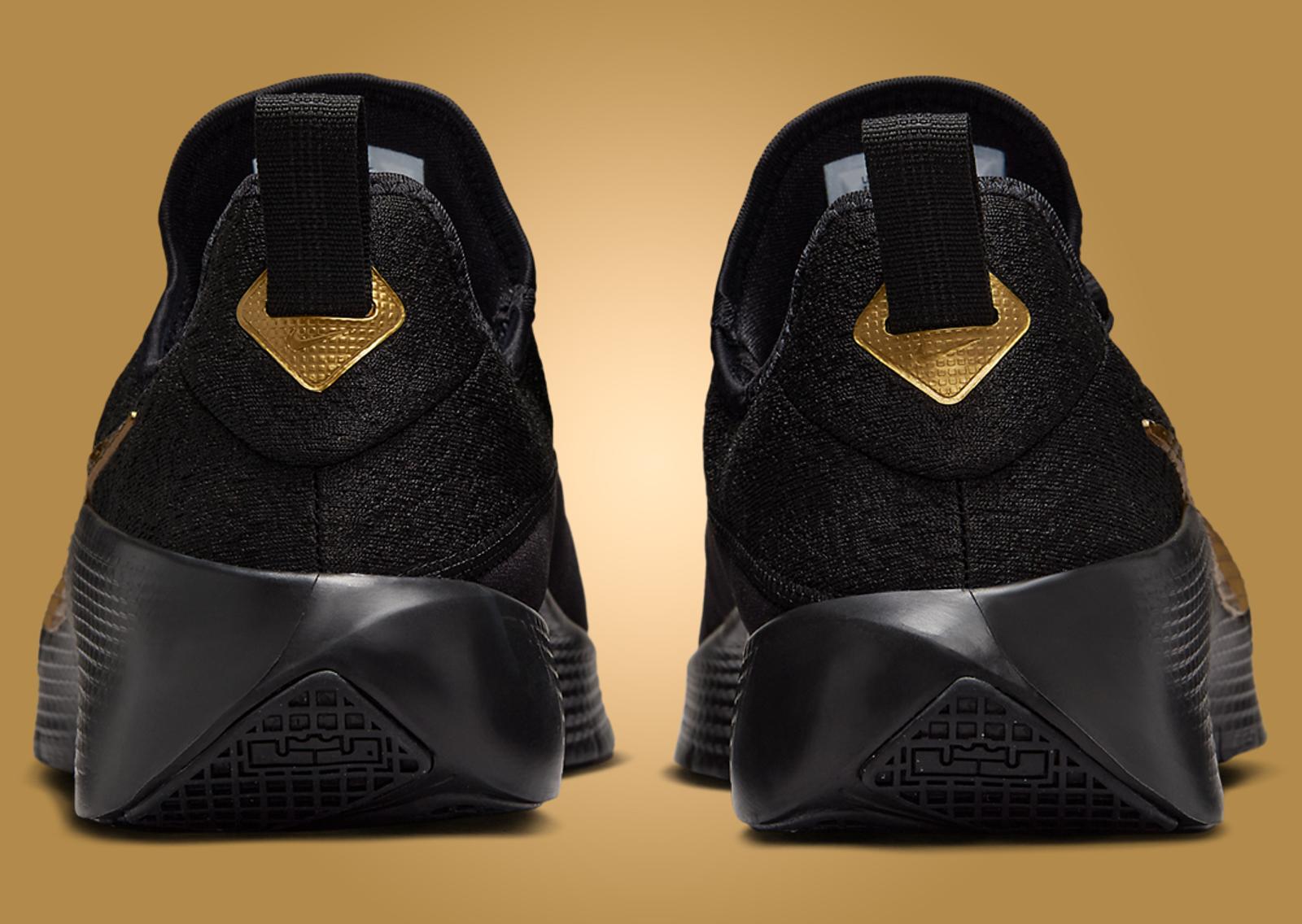 Nike LeBron TR 1 Black Gold Heel