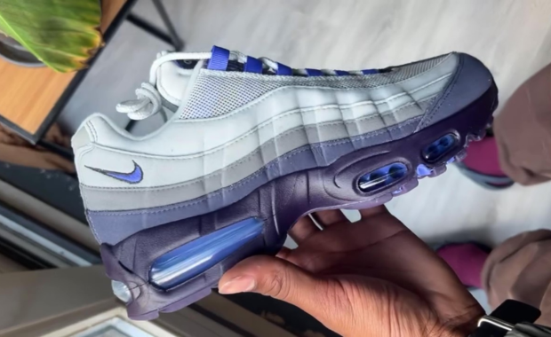 Nike Air Max 95 Big Bubble Photon Dust Purple Dynasty