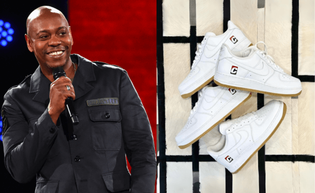 Dave Chapelle Gets His Own Nike Air Force 1 Low Gum