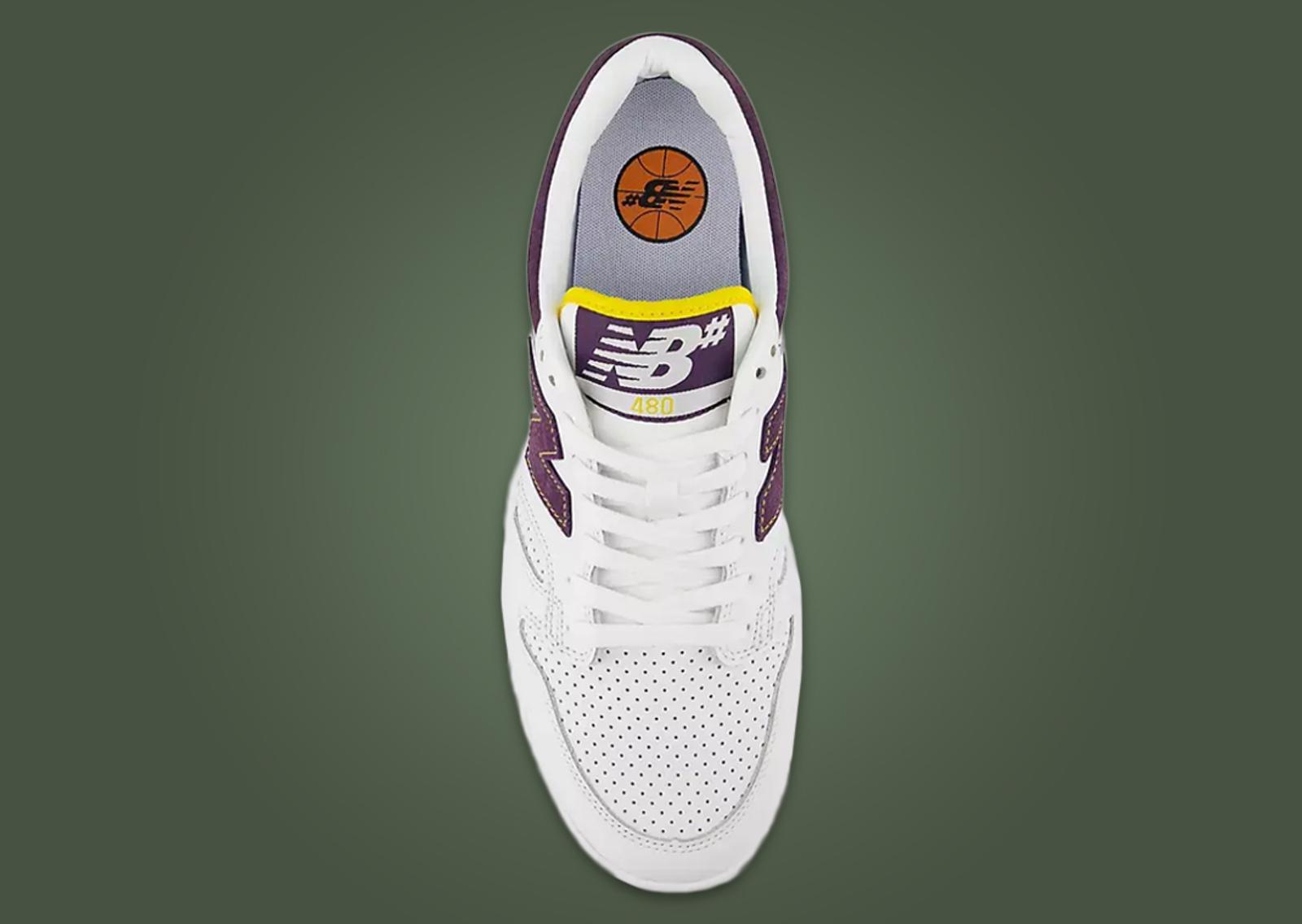 New Balance Numeric 480 Eighties Pack Los Angeles Lakers Top