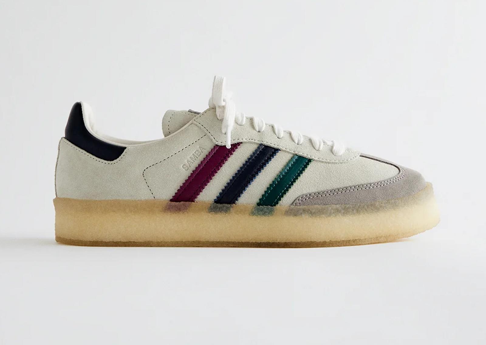 Clarks 8th Street by Ronnie Fieg x adidas Samba Kithmas Cream Multi Lateral