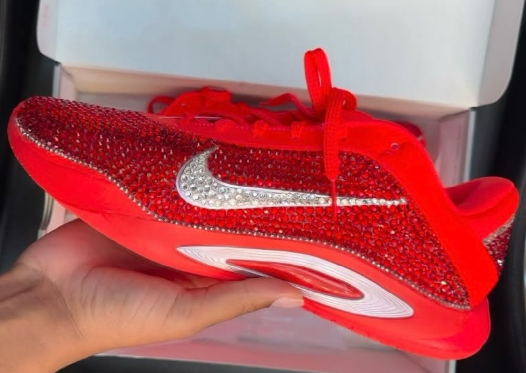 A'ja Wilson Shares Custom Red Ruby Slipper Nike A'One Colorway