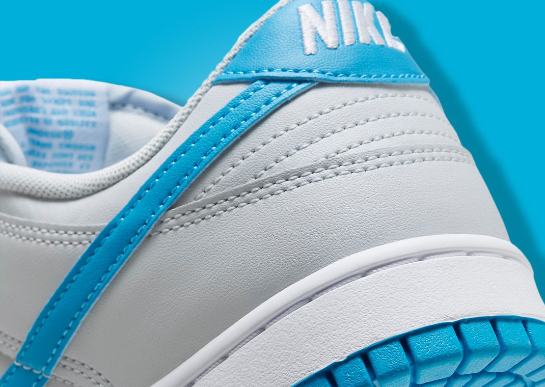 This Nike Dunk Low Comes Accented With Light Blue Shades