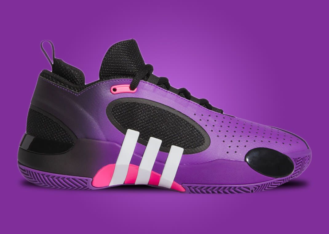 The adidas D.O.N. Issue #5 Purple Bloom Releases October 2023