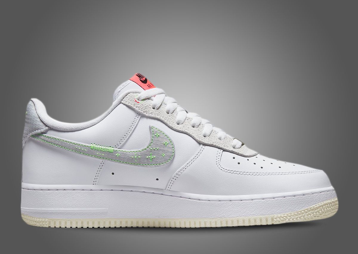 neon blue nike air force 1