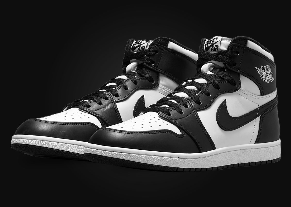 Black and white jordan one Clearance