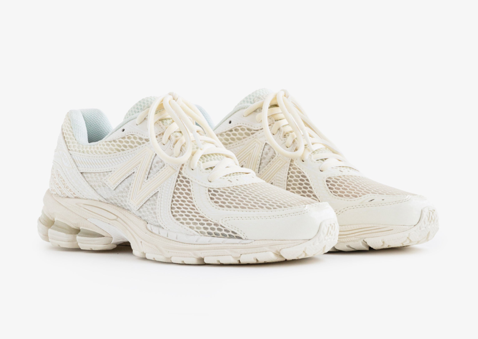 Aime Leon Dore x New Balance 860v2 White Angle